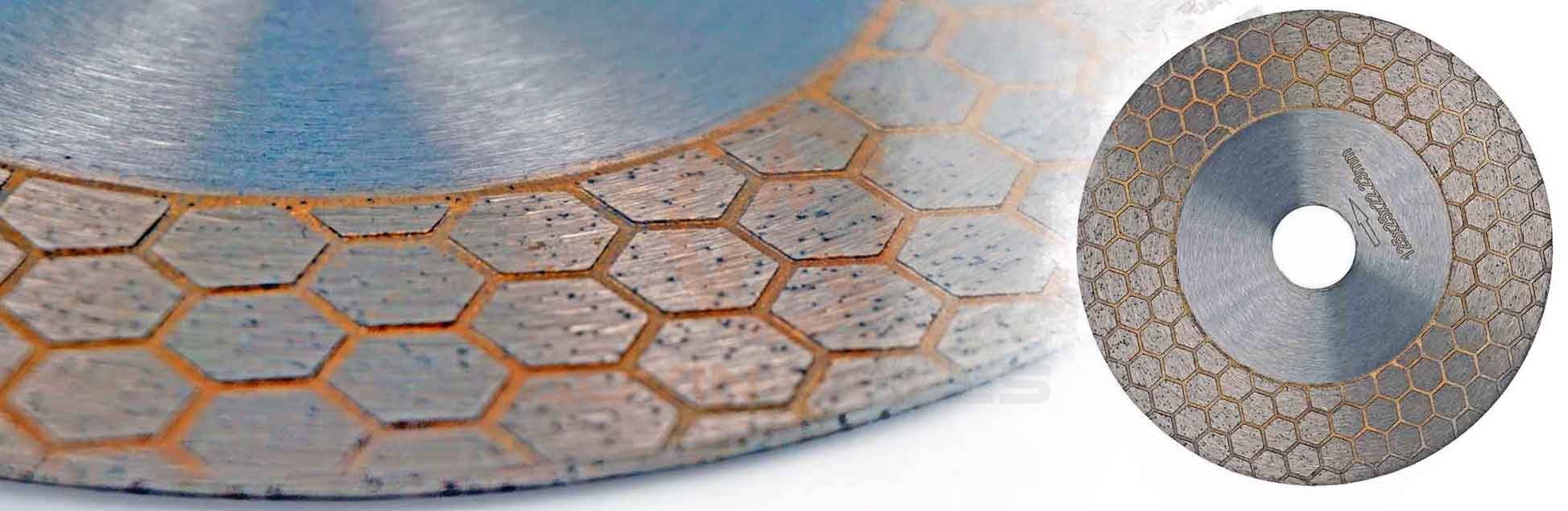 Diamond Honeycomb Shape Blade