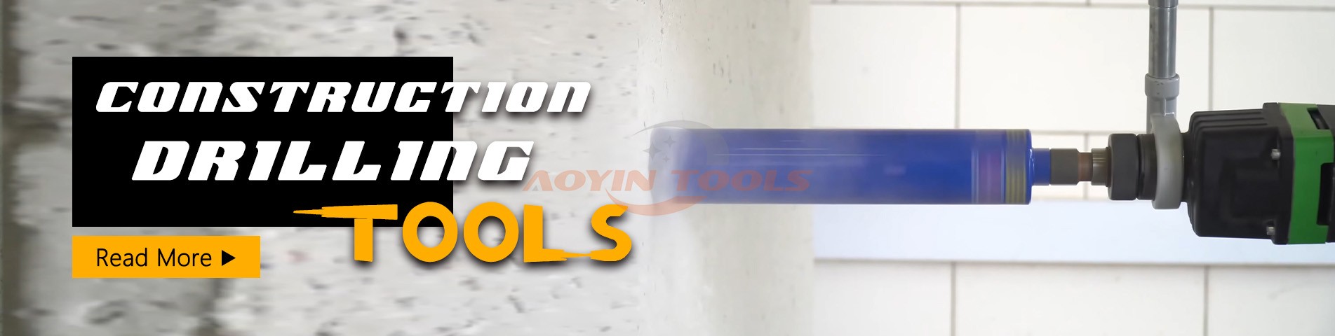 Outils de forage de construction