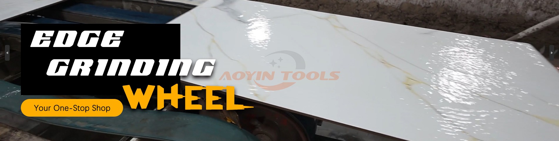 Meule de meulage de bord