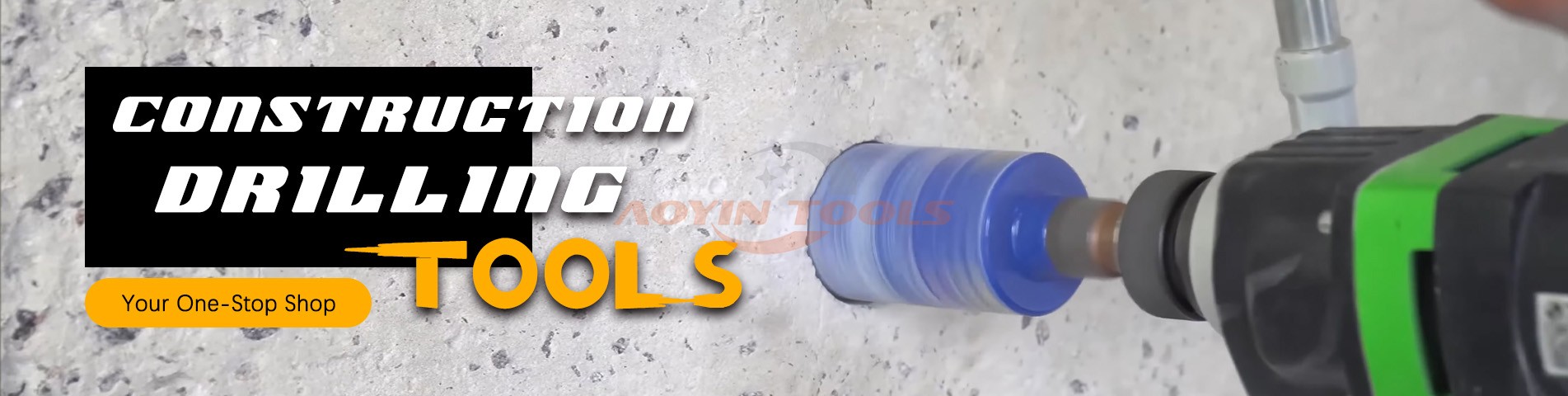 Outils de forage de construction
