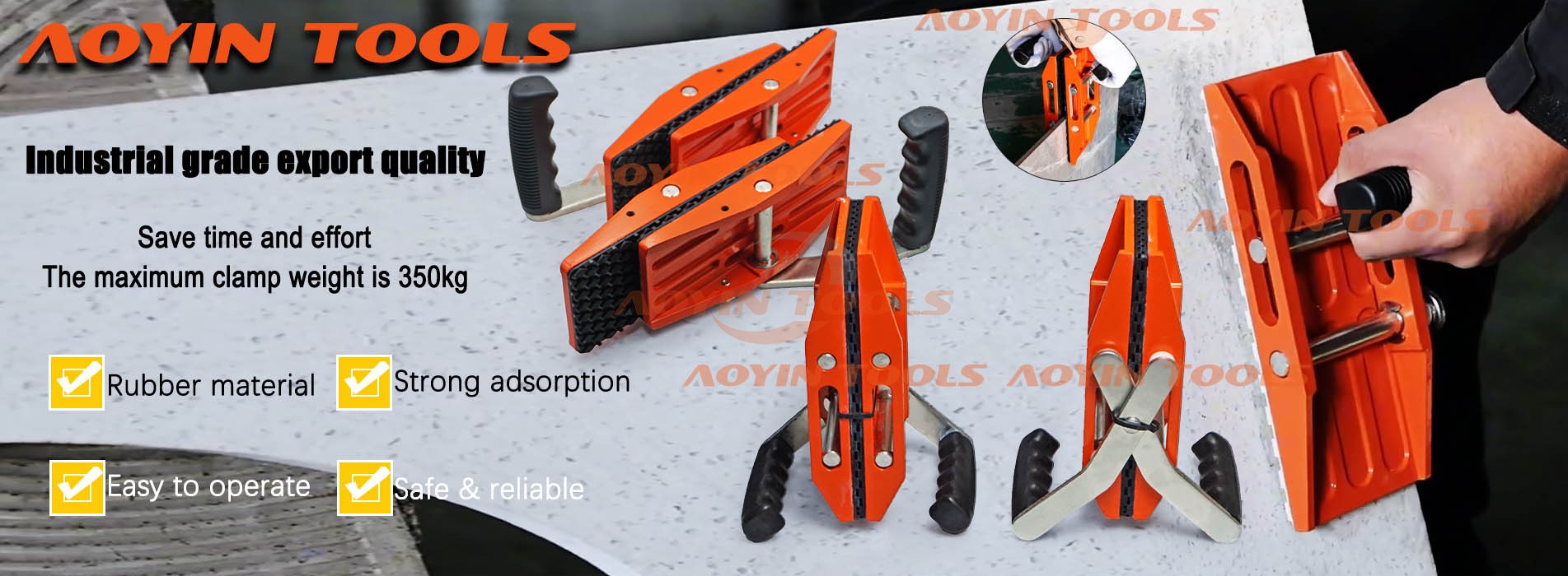 Handed Carrying Clamps