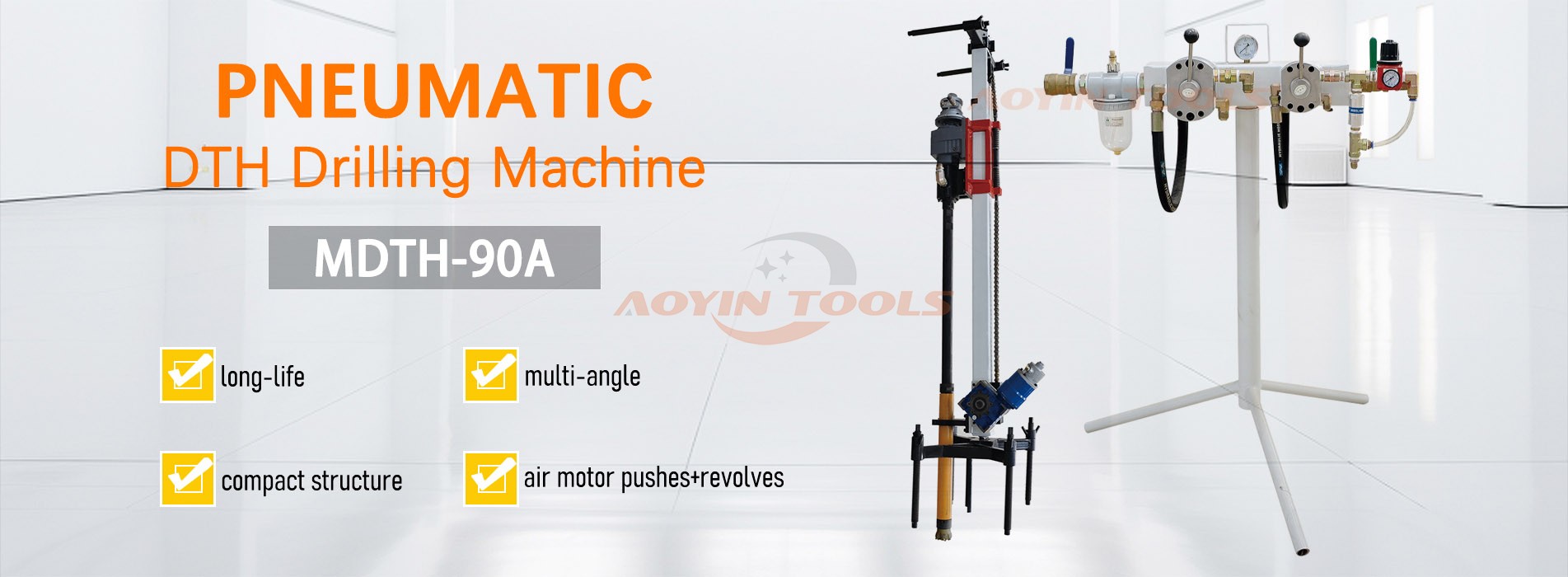 Pneumatic DTH Drilling Machine