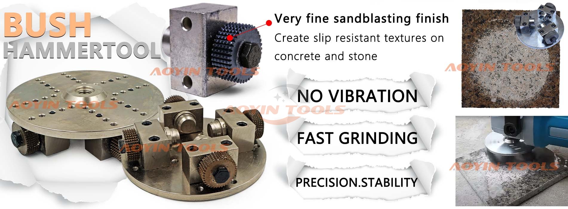 Stone Processing Hammer Tool