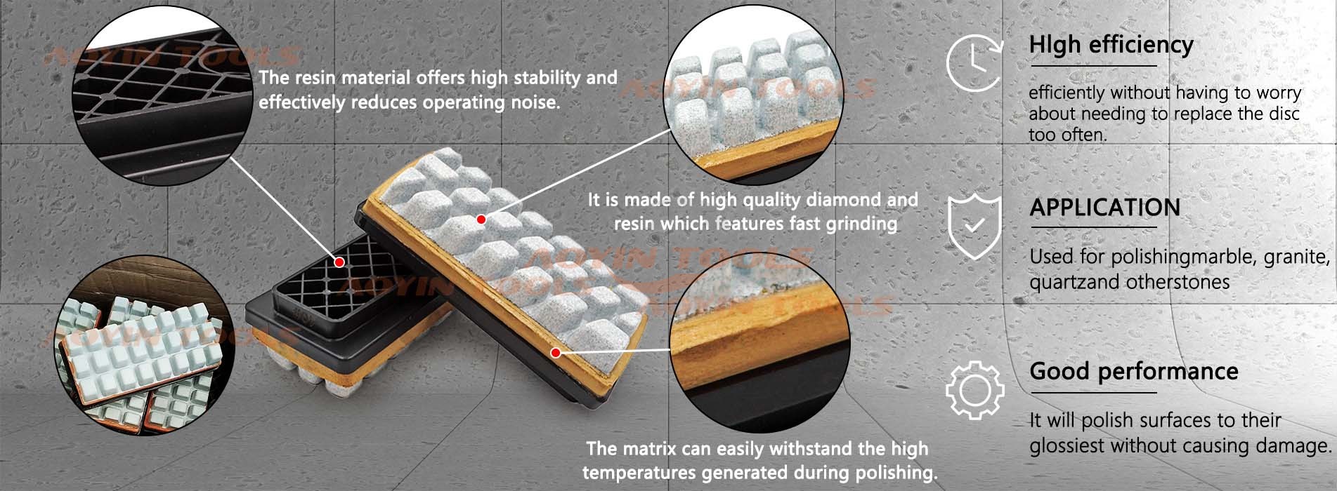 Resin Diamond Elastic Abrasive