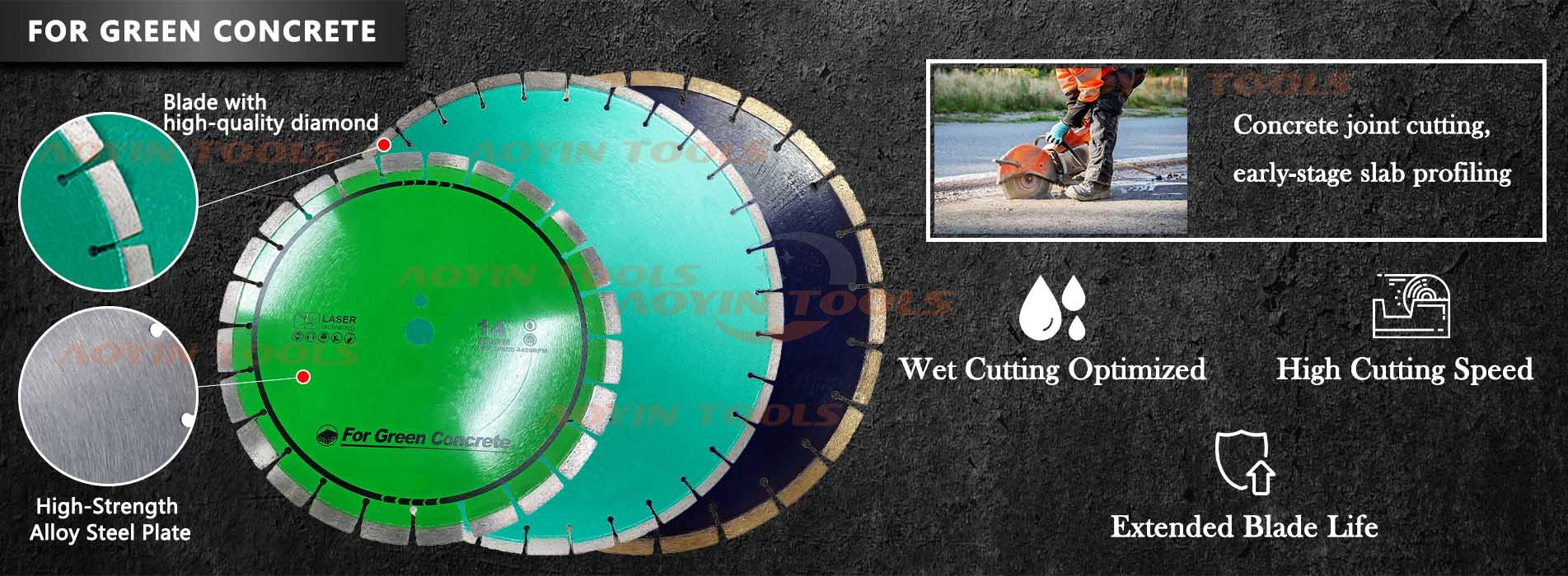 diamond segment blade