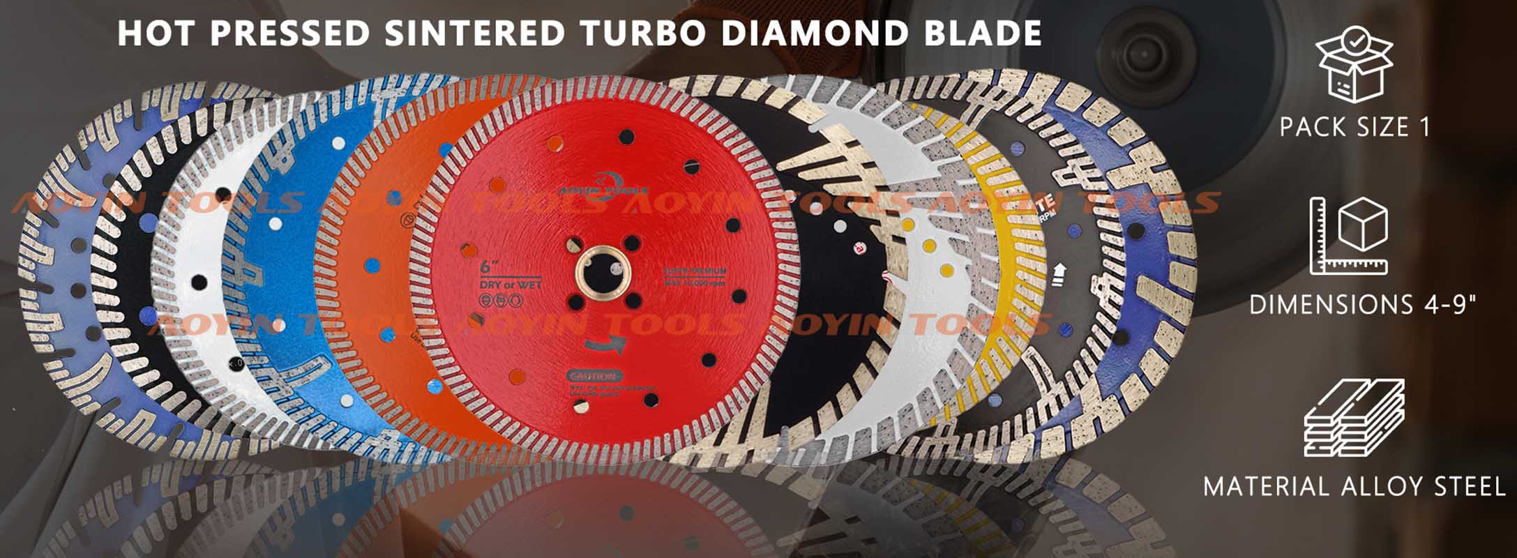 Diamond Thin Turbo Blade