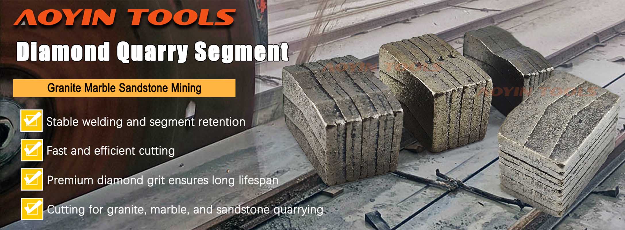 Quarry Saw Blade Segment